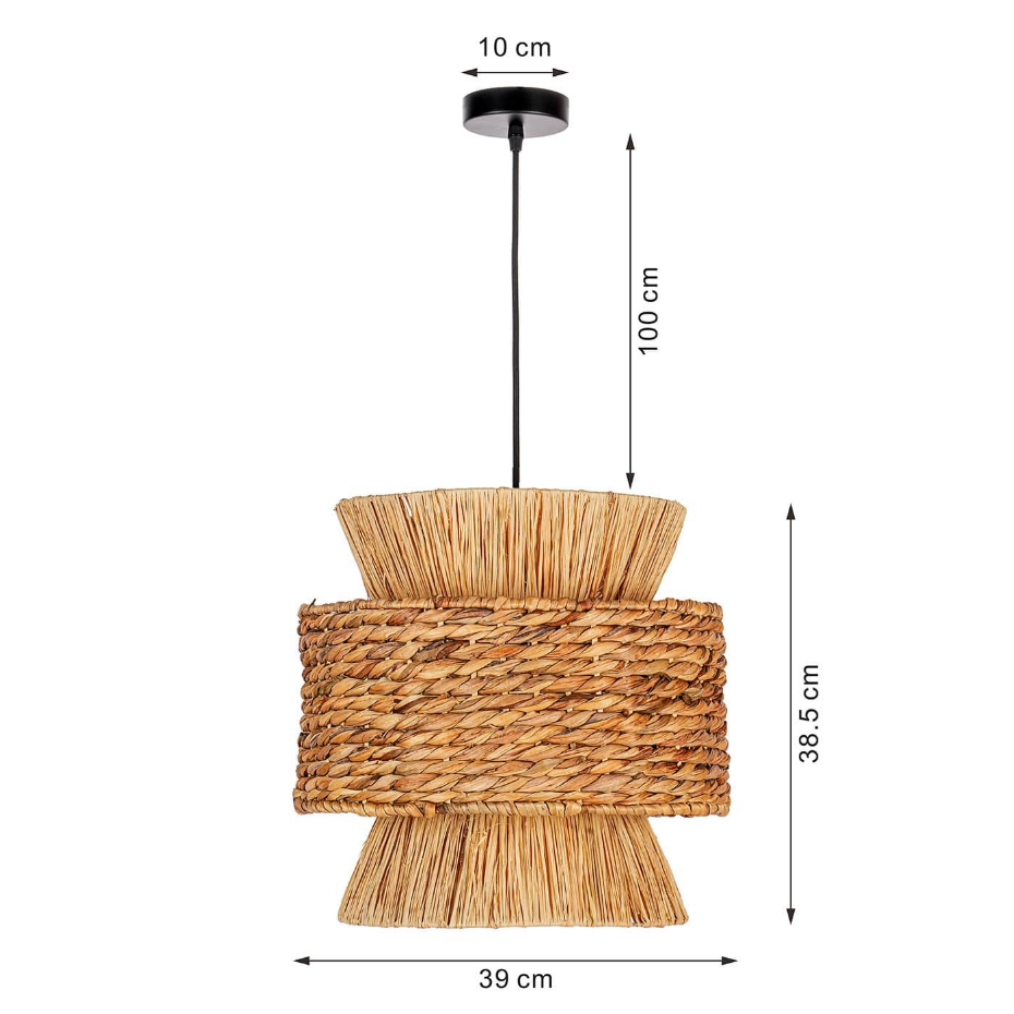Suspension en rotin 39cm, CAMPO