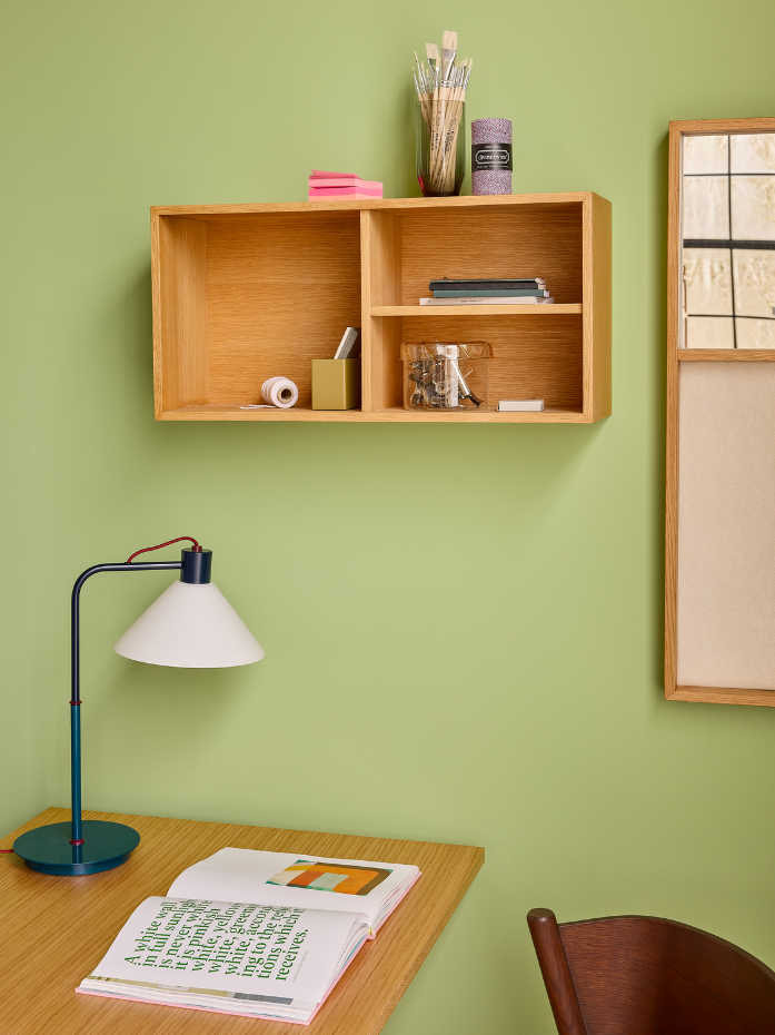 Lampe de table en fer et verre SPOT