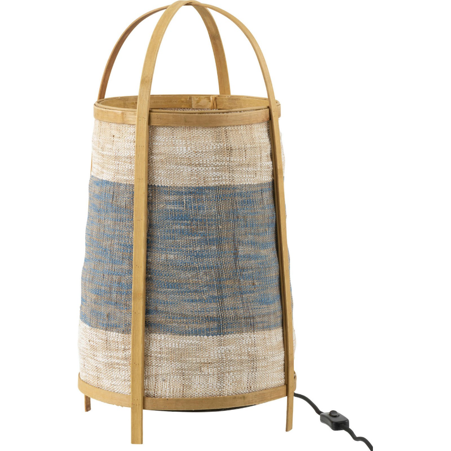 Lampe d'ambiance ronde en bambou