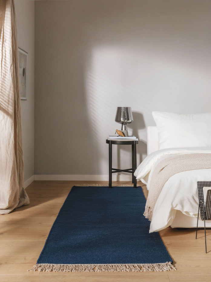 Tapis de couloir en laine tissé main LIV