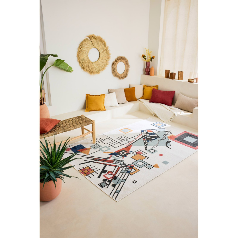 Tapis rectangulaire en polypropylène GARDEN