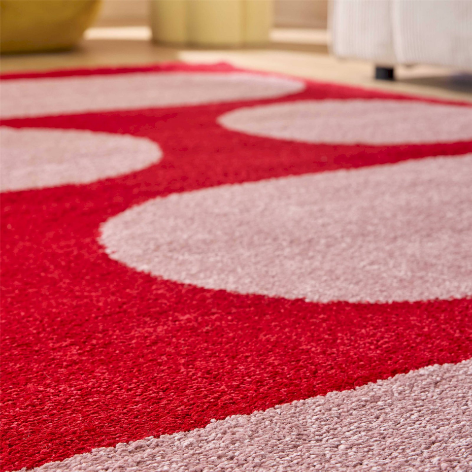 Tapis rectangulaire en polypropylène GROOVY