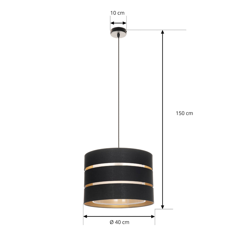 Suspension en textile scandinave