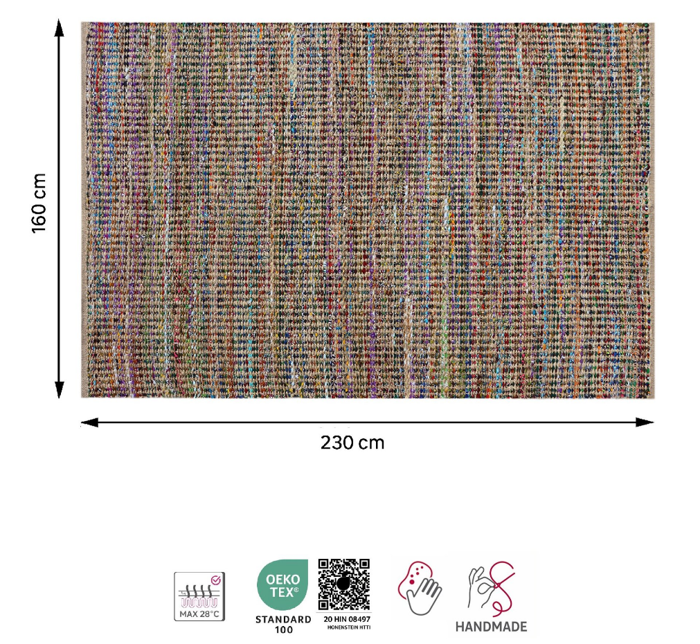 Tapis en jute, BAKI