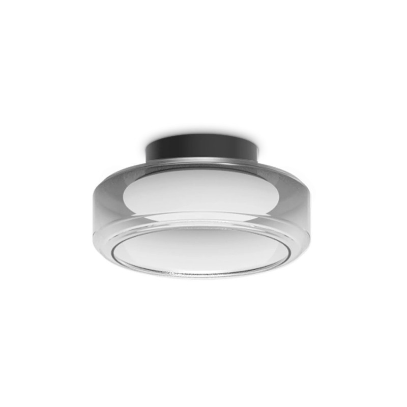 Plafonnier à led intégré en verre Topico