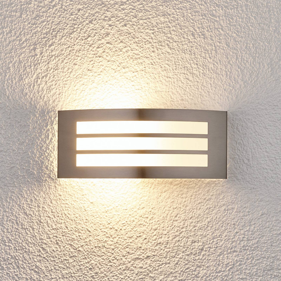Applique extérieure en inox moderne, Raja