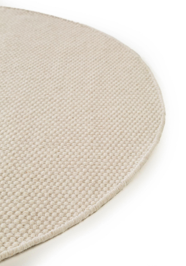 Tapis rond de laine tissé main ROCCO