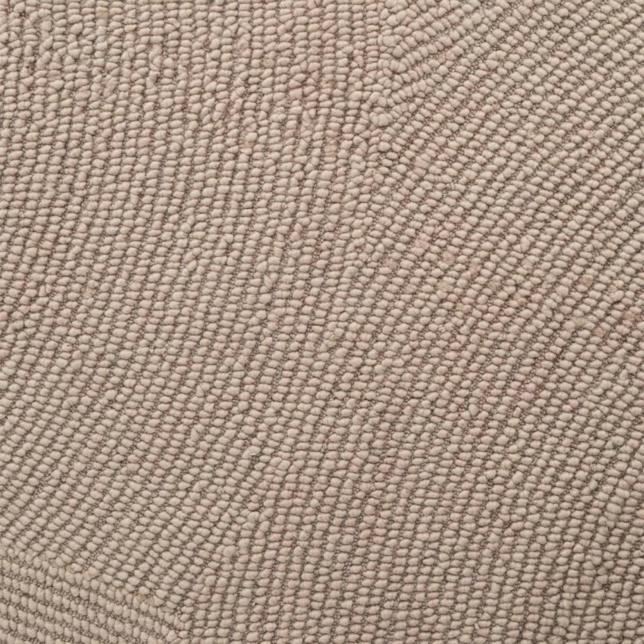 Tapis rond ELENI Faux uni