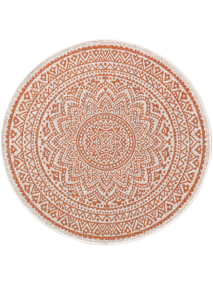 Tapis d'extérieur & intérieur rond CLEO