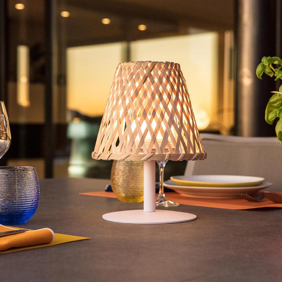 Lampe de table sans fil IBIZA H26cm