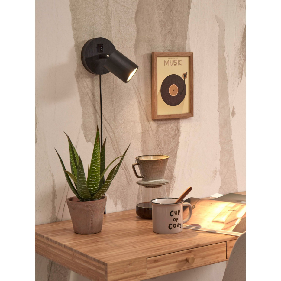 Lampe Murale Bambou JAVA