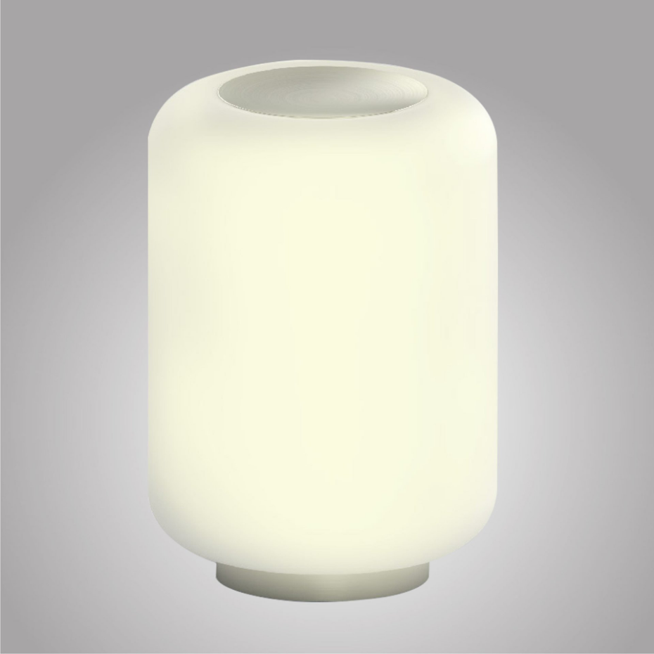 Lampe à poser en verre, BOMBO