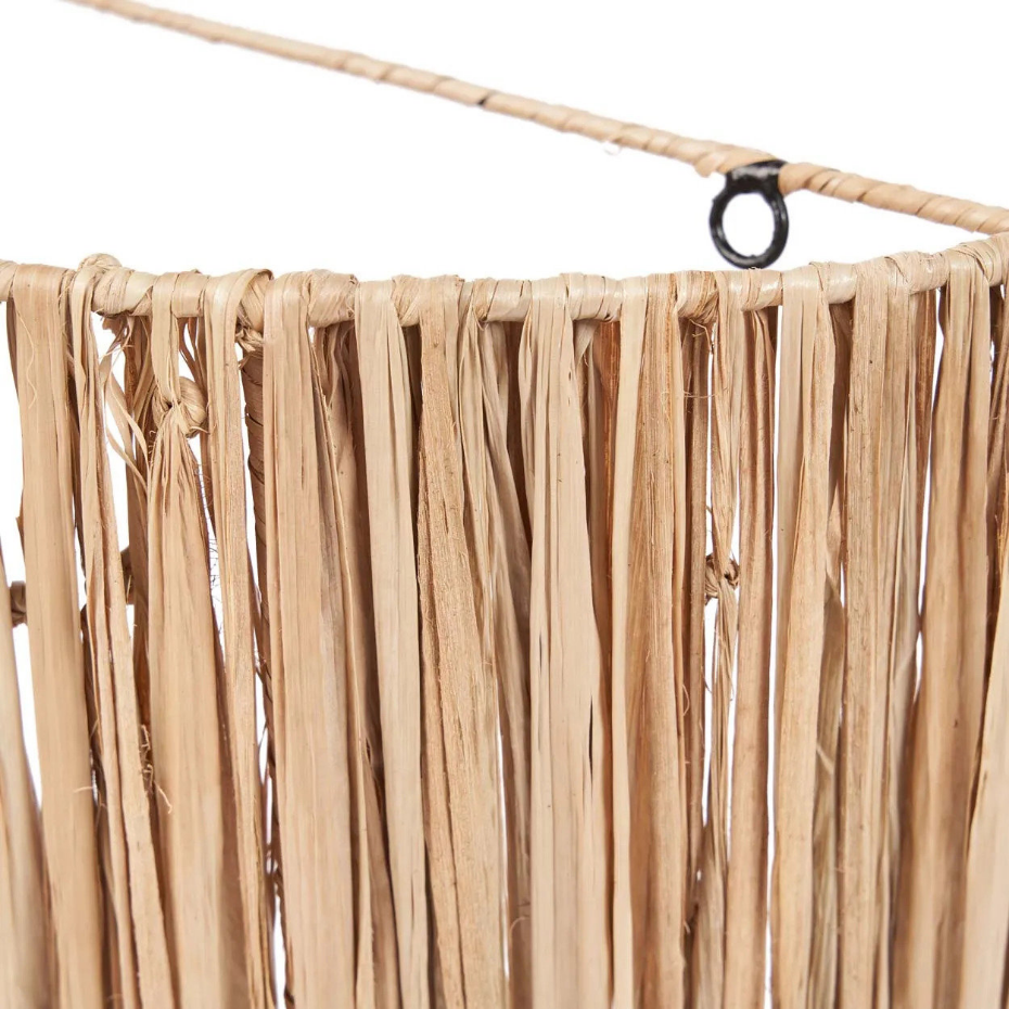 Applique murale en sisal KOHEI