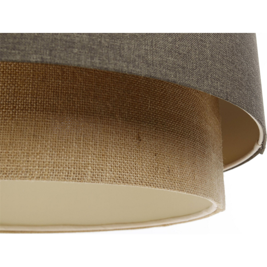 Suspension ronde en tissu style boho Elegant