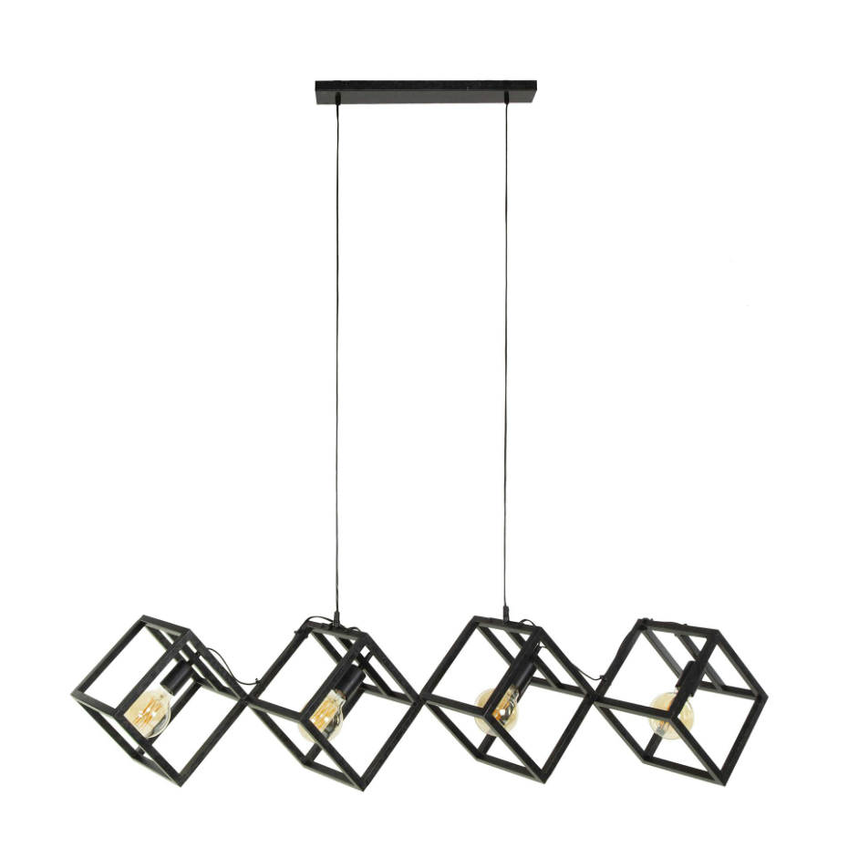 Suspension design 4 cubes en métal RALF
