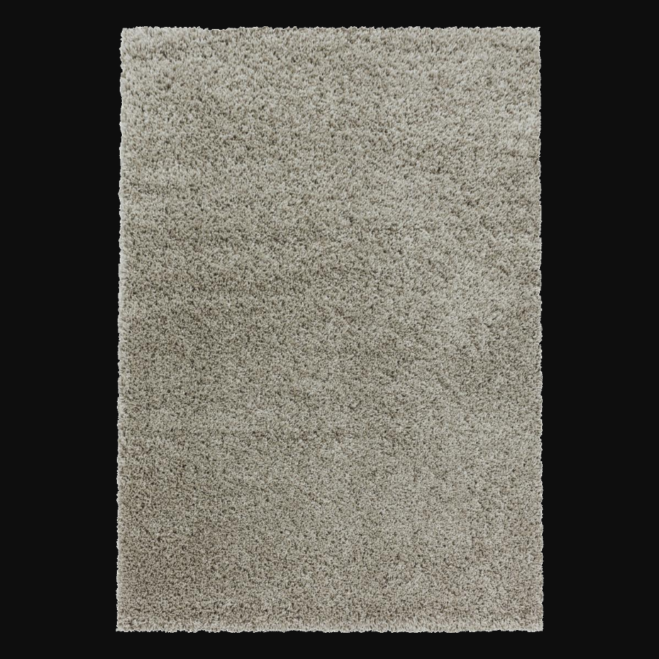 Tapis poils longs shaggy tissé motif uni UNI I