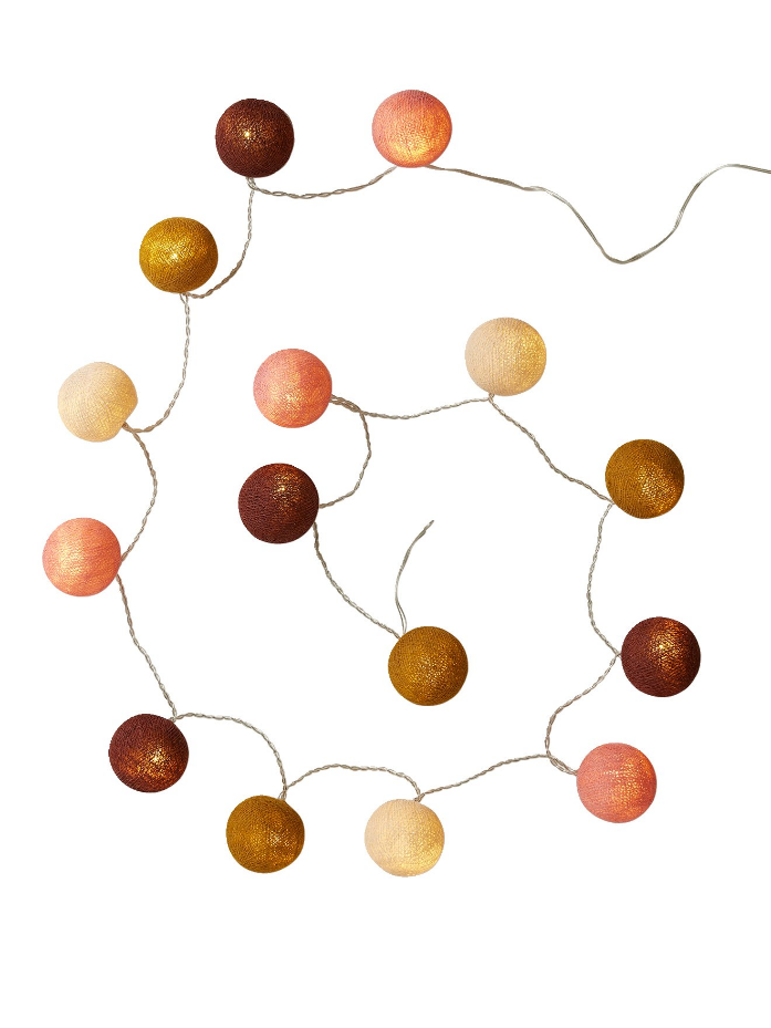 Guirlande boules lumineuse avec interrupteur