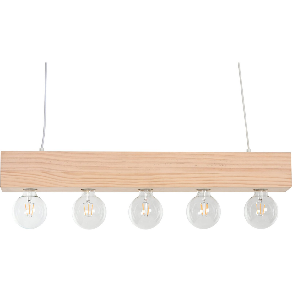 Suspension rectangulaire en bois Urban