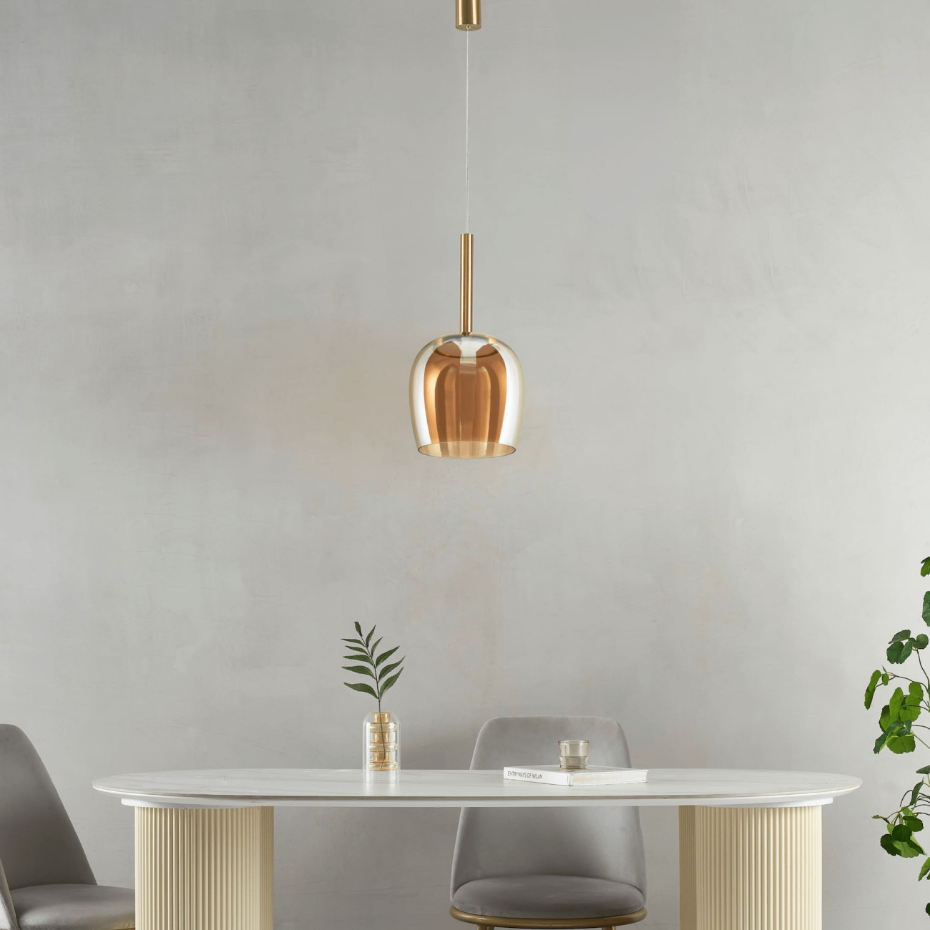 Suspension LED globe élégant - ERISKA
