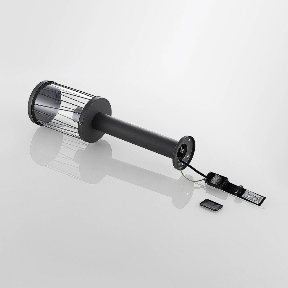 Luminaire extérieur en inox moderne, Yonan