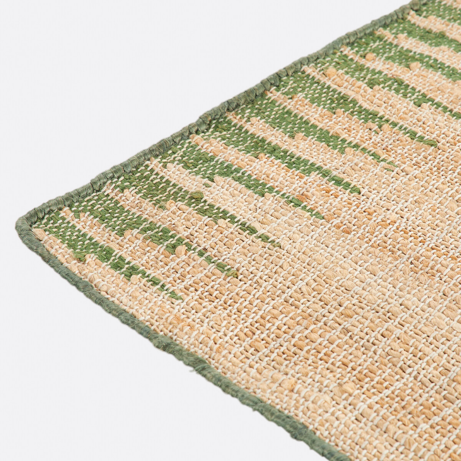 Tapis jute avec bordure, Gibela