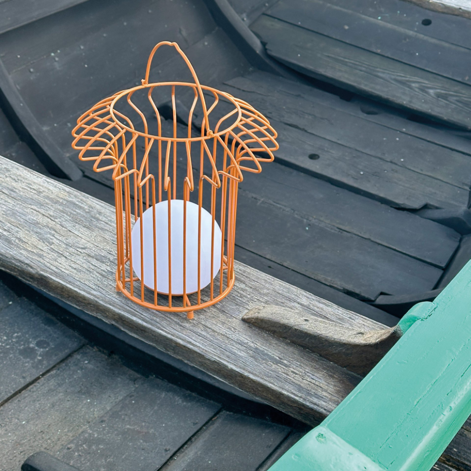 Lanterne en métal Basket