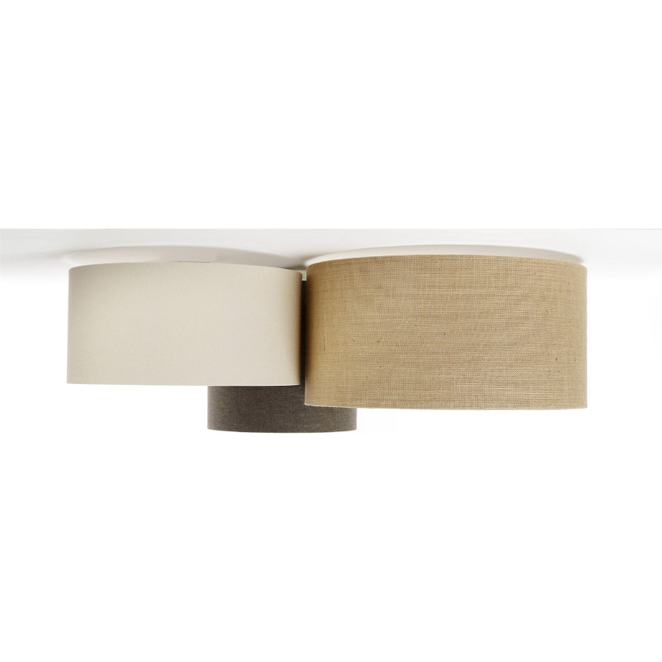 Plafonnier rectangulaire en tissu Boho Elegant