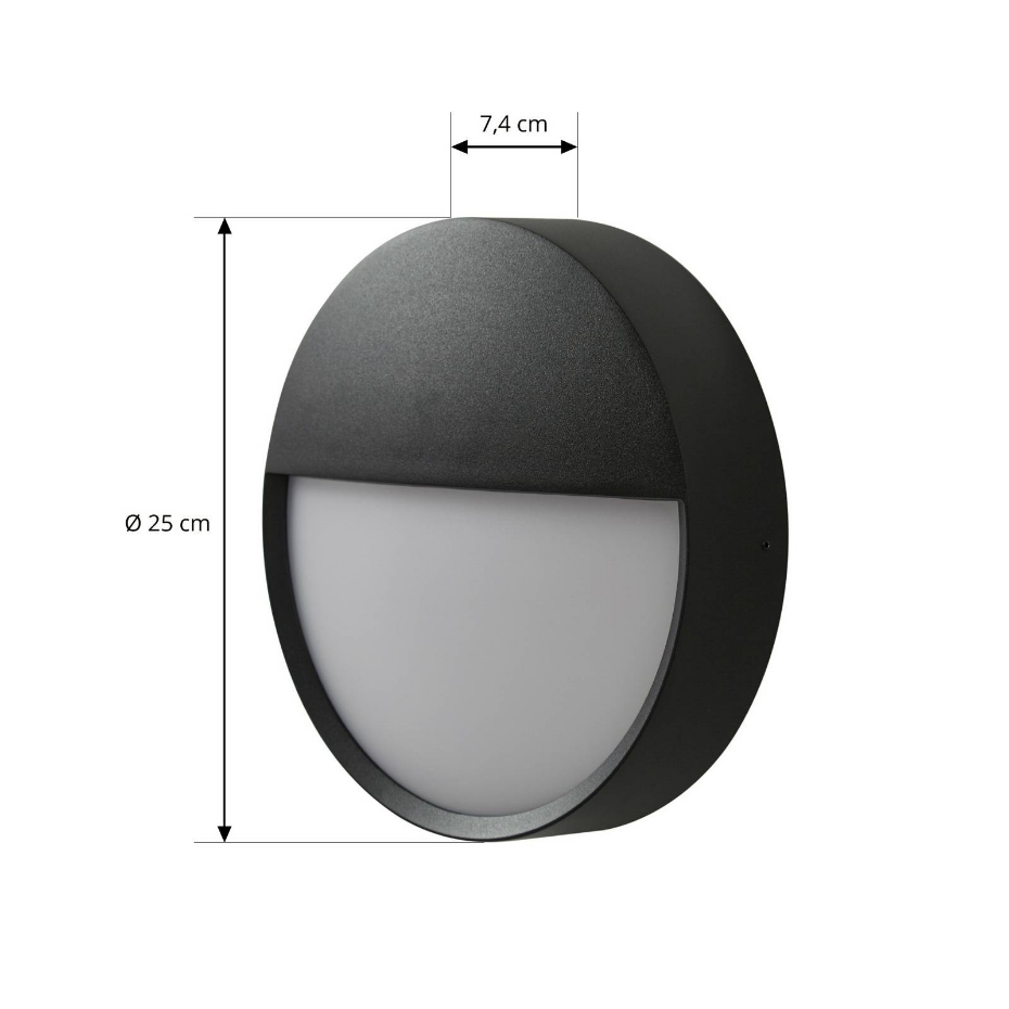 Applique extérieure en aluminium moderneLED