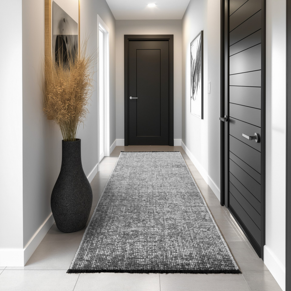 Tapis en coton à poils ras MIRA