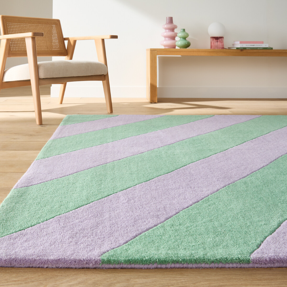 Tapis laine Izalio