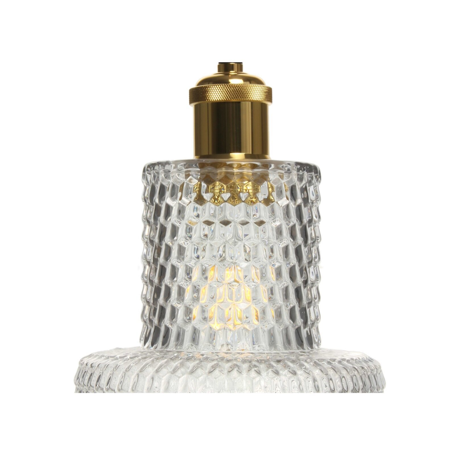 Suspension en verre transparent Mona 125