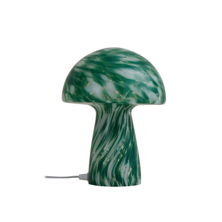 Lampe à poser en verre moderne, Hubi