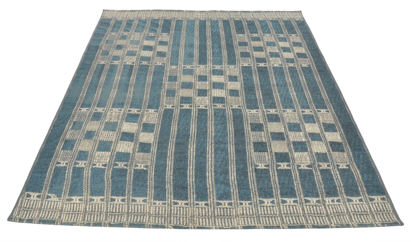 Tapis tissé d'intérieur et d'extérieur pour la terrasse et le balcon - Aurora
