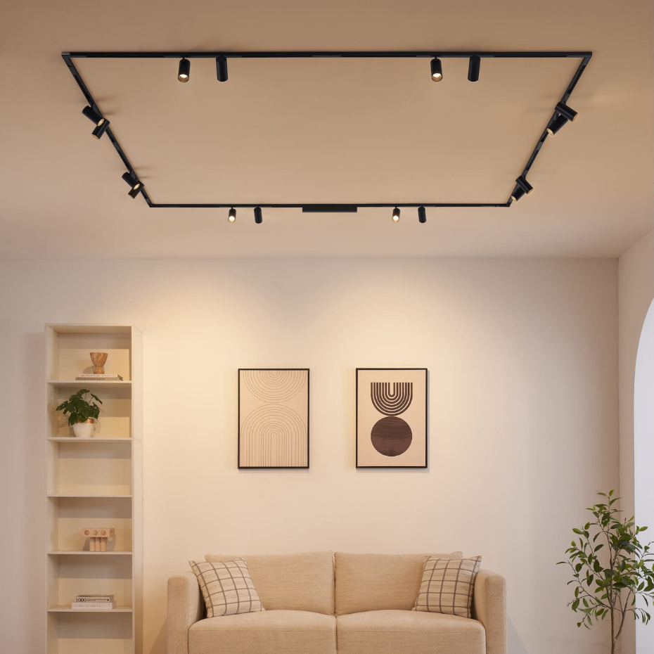 Pack rail magnétique 16 spots - LYNE