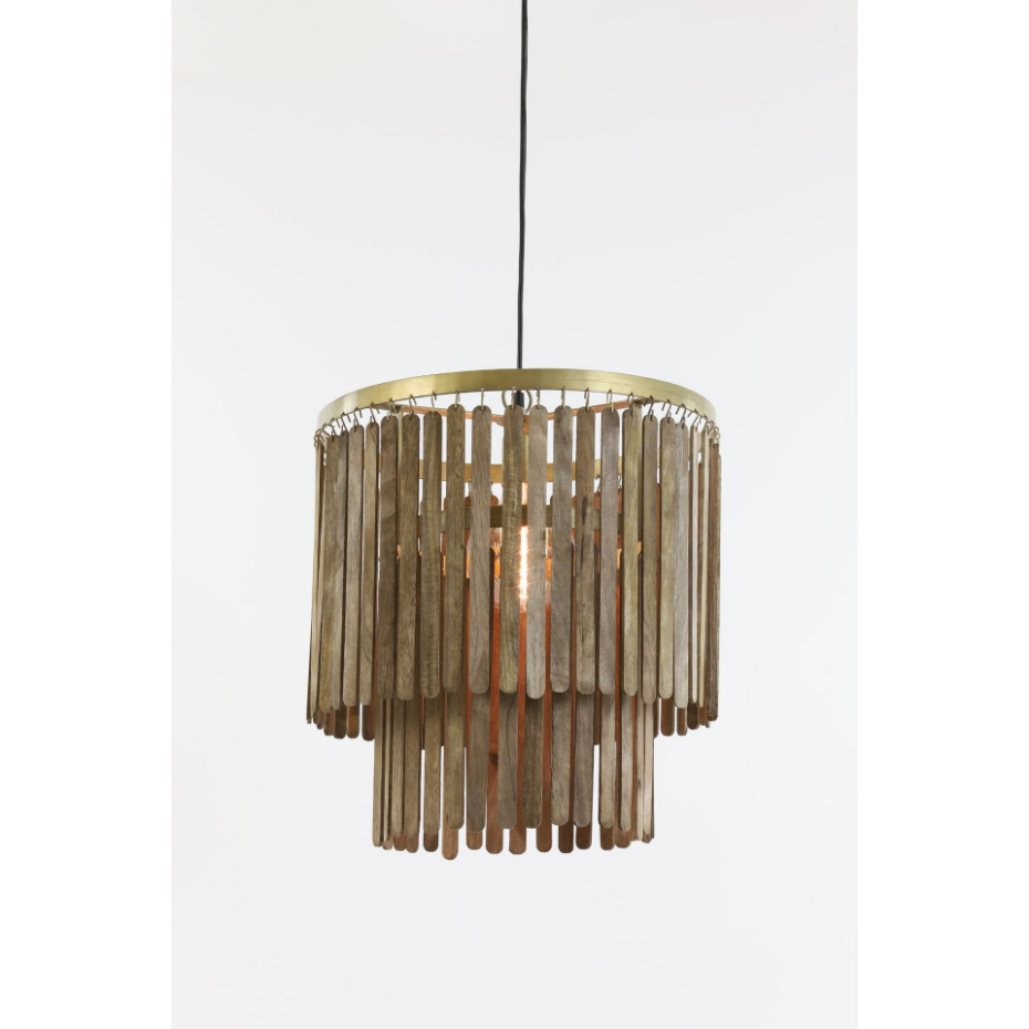 Lampe À Suspension Bois GULARO