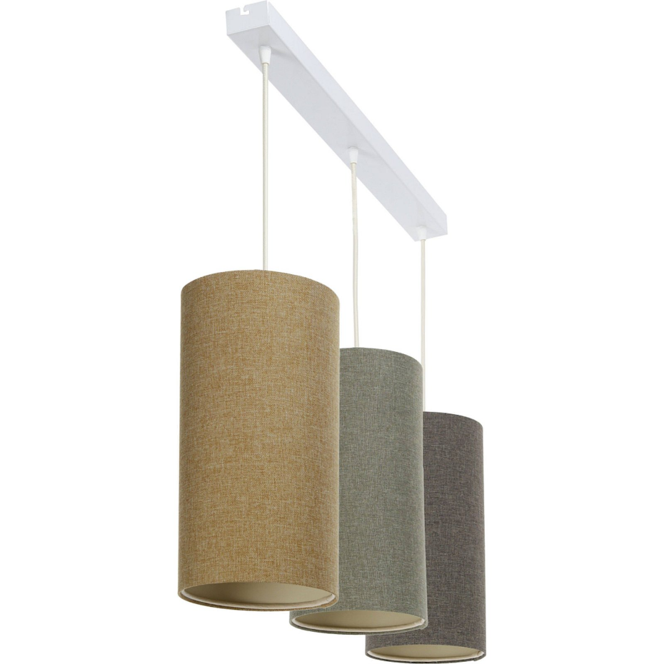 Suspension rectangulaire en tissu Boho Elegant