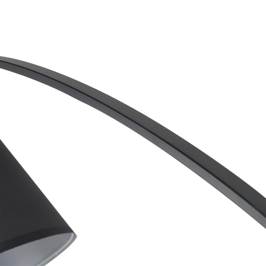Lampadaire forme arc design