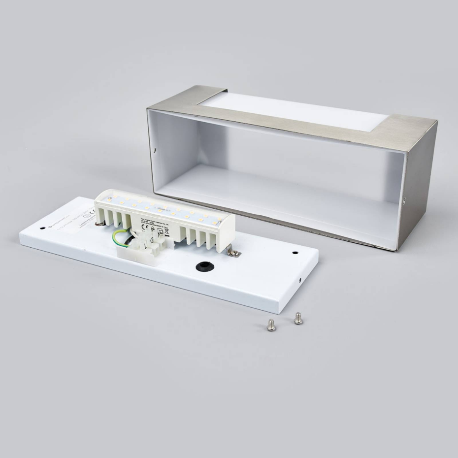 Applique extérieure en inox moderneLED