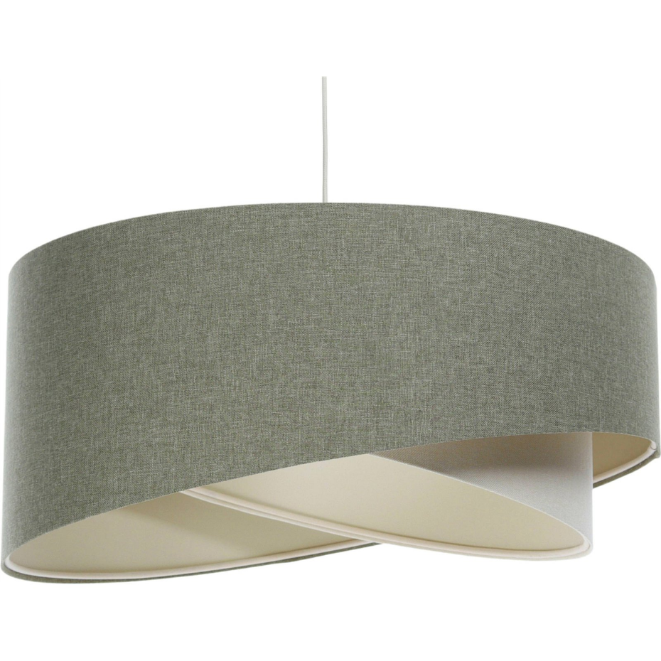 Suspension en lin rond Boho