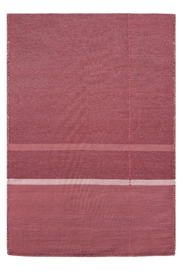 Tapis en fibres recyclées tissé à la main LEONOR
