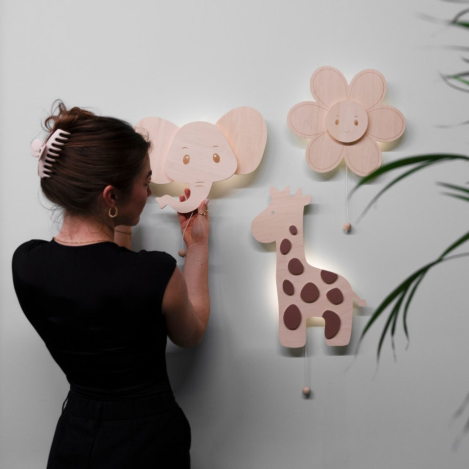 Applique murale Girafe