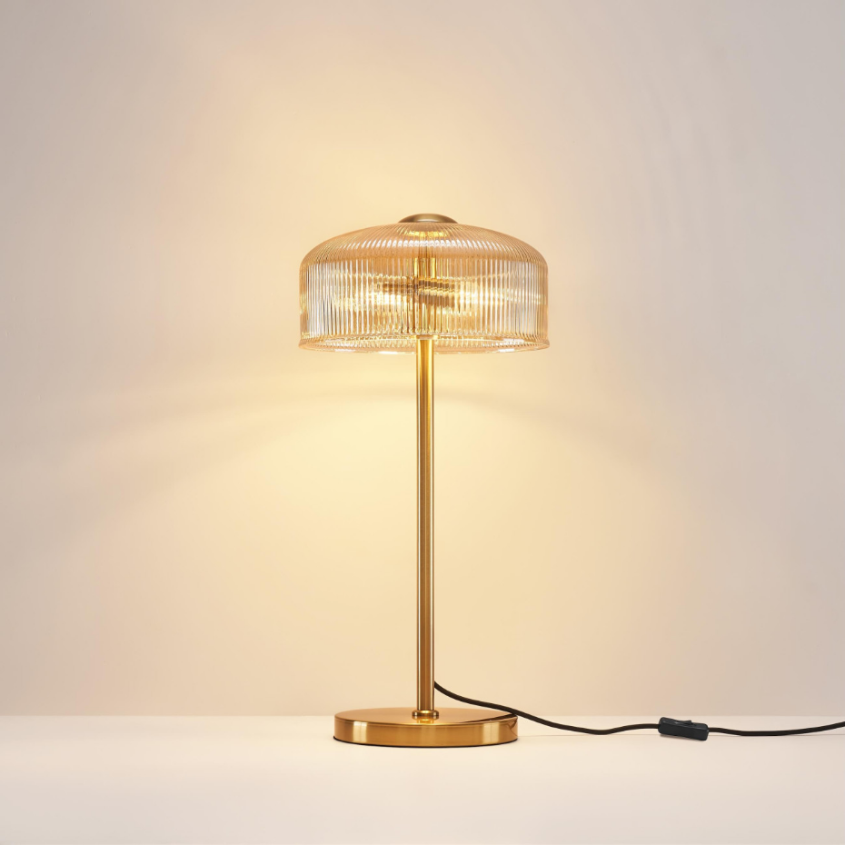 Lampe de table vintage raffinée - AURÉLINE