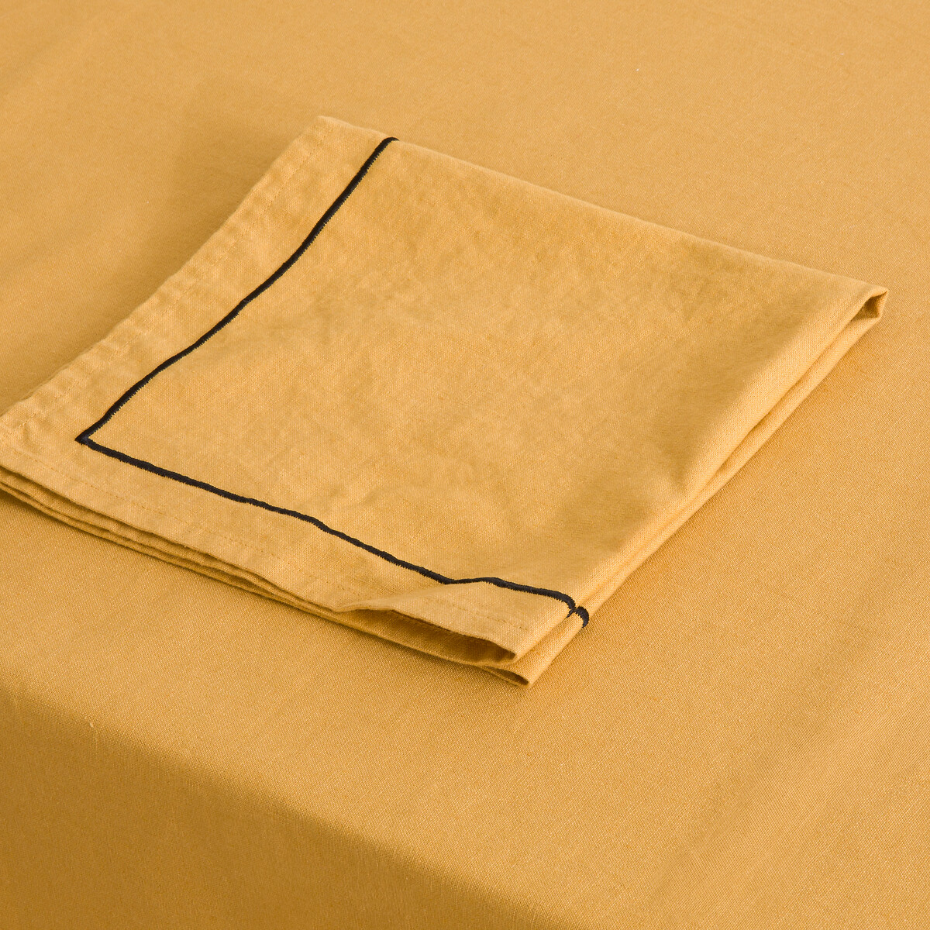 Nappe lin/coton lavé Métis Bourdon