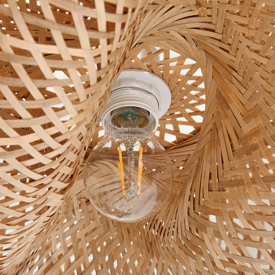 Suspension en bois traditionnelle, Eleane