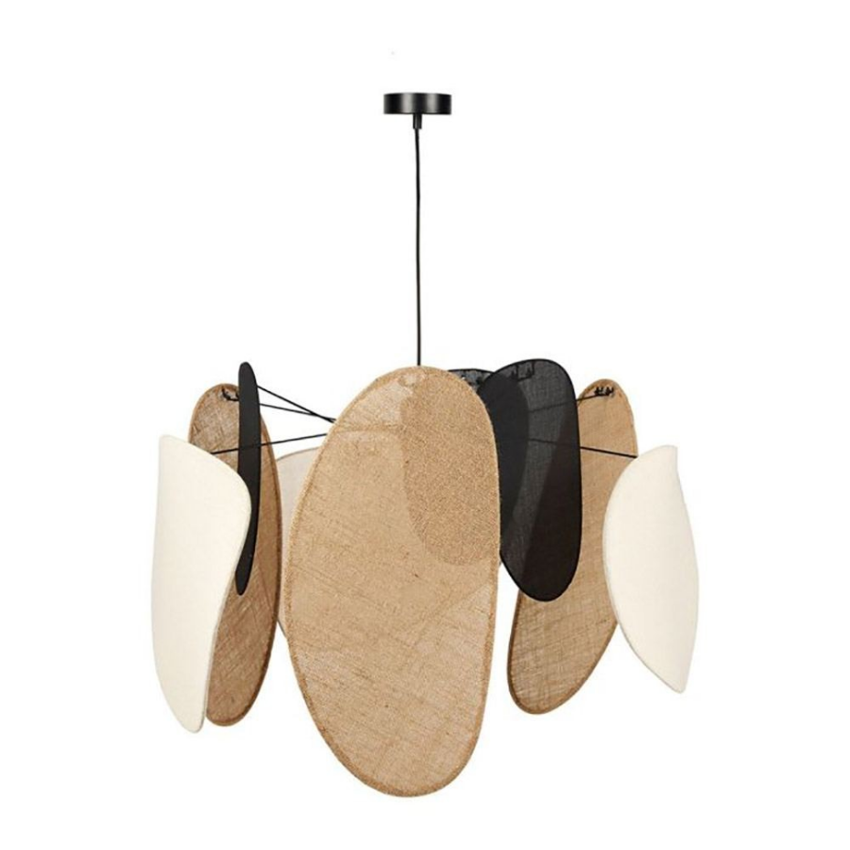 Suspension métal lin jute Almeria D66