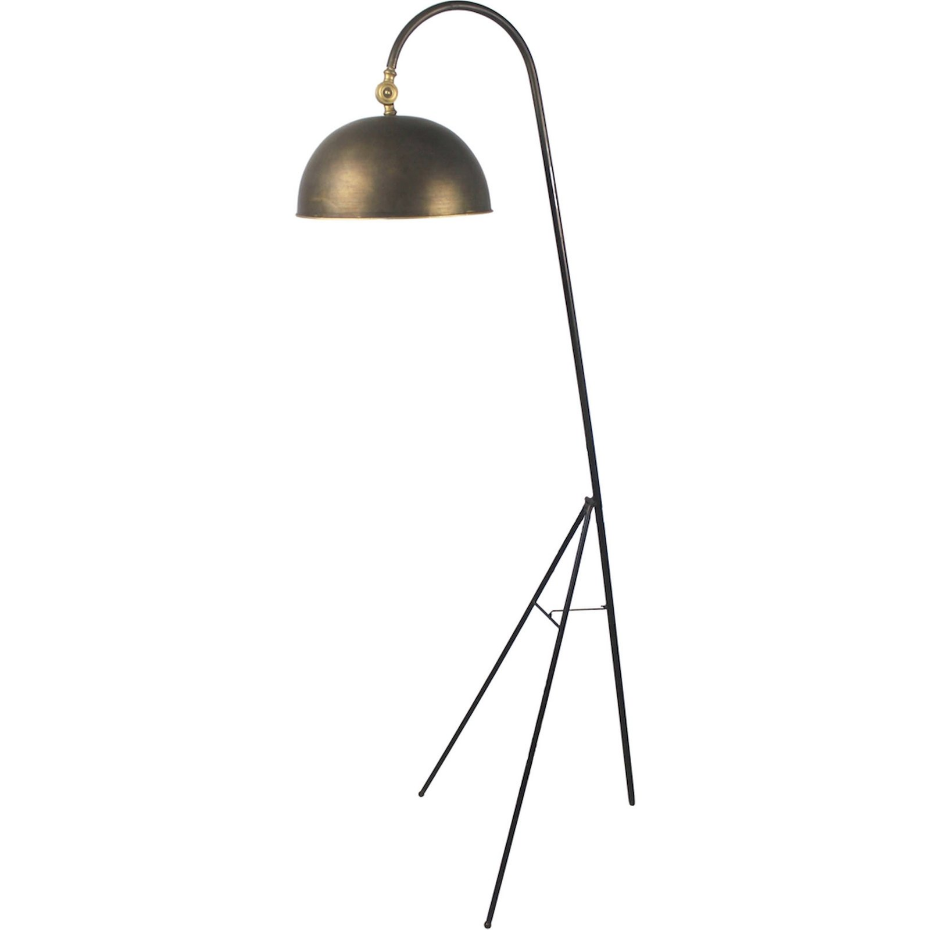 Lampadaire en métal design industriel