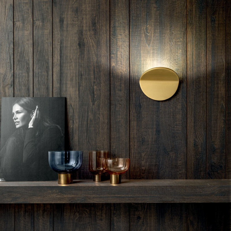 Applique Murale Led Doré Plug