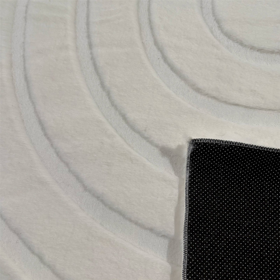 Tapis en polyester rectangulaire Alaska