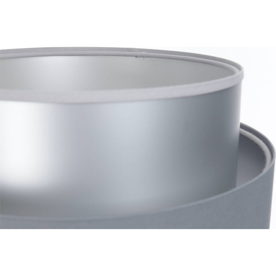 Lampe à poser ronde en tissu Duo ellegant