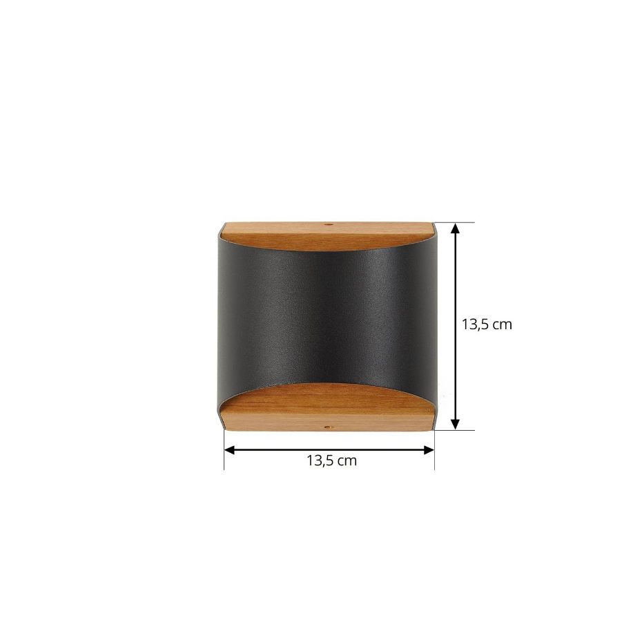 Applique extérieure en aluminium moderneLED